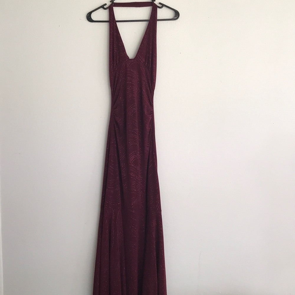 Beautiful Long Flowy Purple Dress